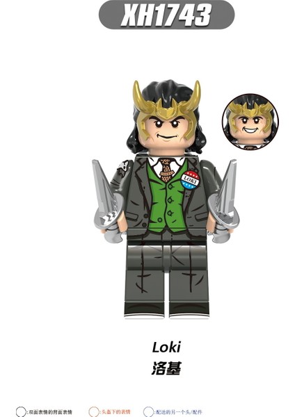 Tek Satış Film Marvel Loki Yapı Taşı Mobius Renslayer Yapı Blok Oyuncakları Çocuklar Için Hediye X0318 (Yurt Dışından)