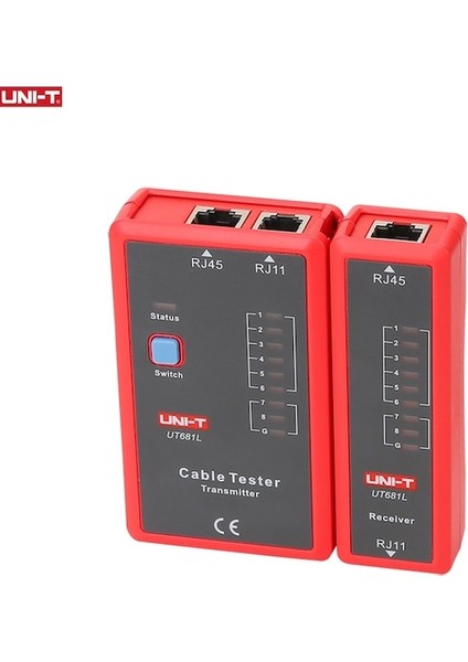 UT681L-UNI-T UT681L Hdmı Kablo Test Cihazı Tracker Lan Otomatik Ağ Ethernet Telefon Bnc Hdmı Onarım Aracı LED Test Cihazı (Yurt Dışından)