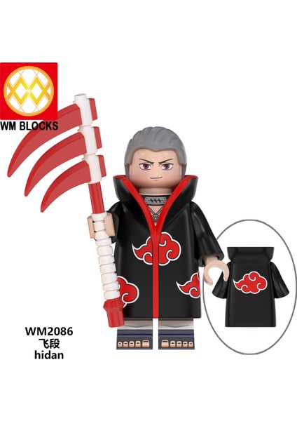 Tek Satış Sıcak 2021 Yeni Japonya Naruto Yapı Taşı Uchiha Obito Uzumaki Naruto Uchiha Sasuke Hatake Kakashi Kakuzu Pein Sasori Yapı Taşı Anime Karakter Serisi Oyuncaklar Çocuklar Için Hediye WM6105 (Yurt Dışından)