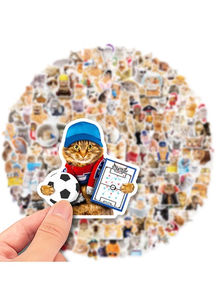 50 Adet Kedi Çıkartmalar Karikatür Çıkartmaları Dıy Dizüstü Bagaj Buzdolabı Araba Etiket Oyuncaklar Mj (Yurt Dışından) fırsatları
