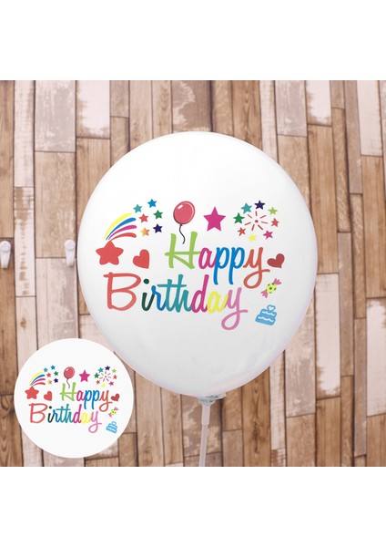 10 Adet Balon Etiket Yırtılmaya Dayanıklı Dıy Vinil Mutlu Doğum Günü Bobo Balon Etiket Parti Için (Yurt Dışından) indirimleri