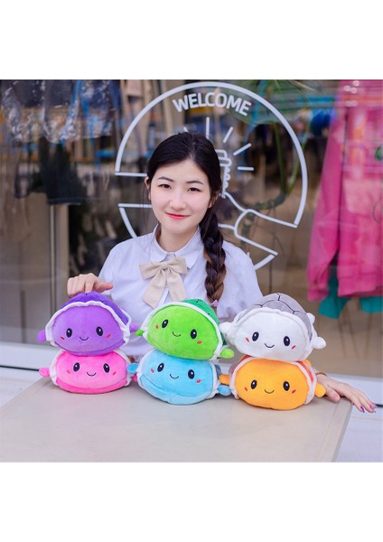 19 Stilleri Geri Dönüşümlü Kedi Çocuk Peluş Peluş Hayvanlar Peluş Oyuncak Bebekler Panda Kaplumbağa Çift Taraflı Çevirme Bebek Sevimli Oyuncaklar (Yurt Dışından) fiyatları