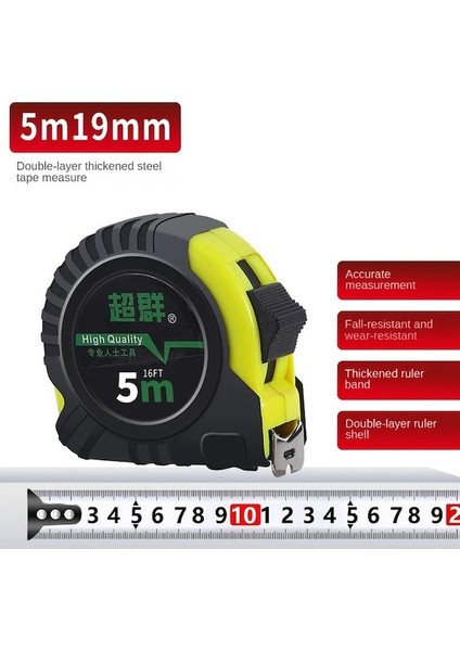 Stil G-Taşınabilir Mezura 3 5 7.5 10 M Çelik Mezura Naylon Düşmeye Direnç Su Geçirmez Mesafe Ölçüm Bandı Ölçme Aletleri (Yurt Dışından) indirimleri
