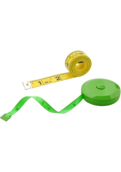1 Adet Mezura-Wıntape 2 Adet Vücut Için Ölçüm Bandı, Vücut Dikiş Için Yumuşak Mezura Kumaş Terzi Kumaş Zanaat Ölçüm Bandı, 60 Inç 1.5m (Yurt Dışından) modelleri