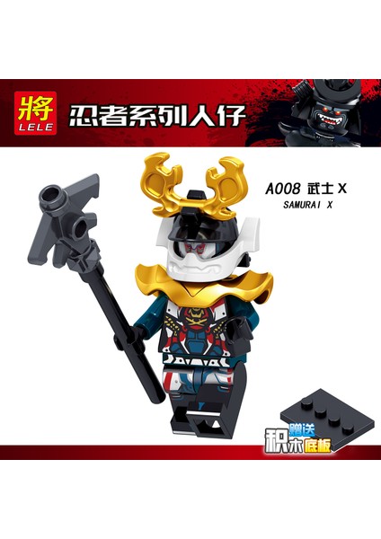 Tek Satış Ninjago Figürleri Yapı Taşları Spinjitzu Ustaları Kai Nya Jay Cole Zane Lloyd Minifigures Tuğlalar Çocuk Boys Koleksiyonu Hediye Oyuncaklar A001-008 (Yurt Dışından)