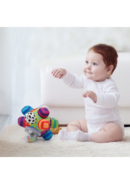 Yenidoğan Bebek Çıngırak Topu Oyuncaklar Yumuşak Peluş Ses ile Bebek Eğitici Oyuncaklar El Kavrama Topu Yürümeye Başlayan Oyuncak 0-12 Ay Için Speelgoed (Yurt Dışından) fırsatları