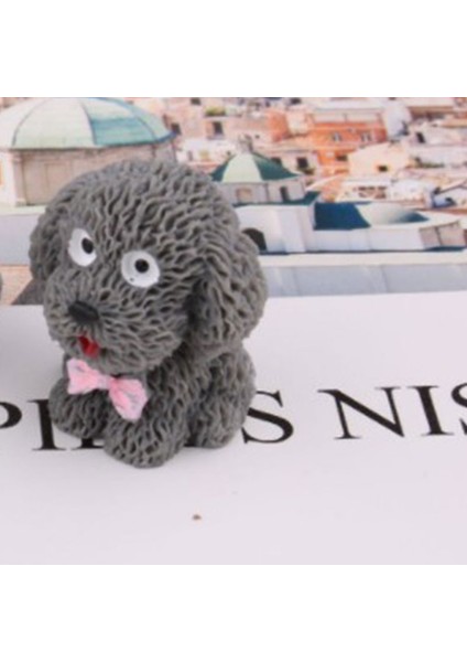 Köpek Minyatür Heykelcik Hayvan Zanaat Hediye Dollhouse Oyuncak Mikro Manzara Peri (Yurt Dışından)