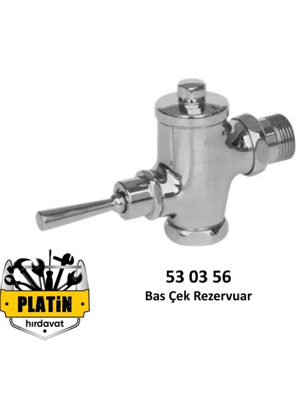 Impa 530356 Bas Çek Rezervuar Flush Valve Model TV-150NS Wall Supply Straıght