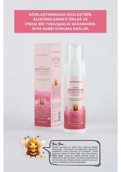 Keratin Saç Köpük Bakımı 200 ml