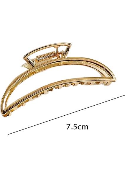 Rhinestone Saçak Plakası Köpekbalığı Klipsi Saç Aksesuarları (Yurt Dışından)