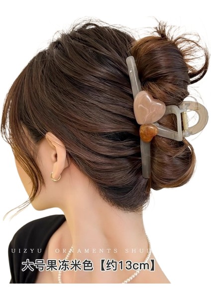 Köpekbalığı Klipsi Başın Arkası Için Saç Klipsi (Yurt Dışından)