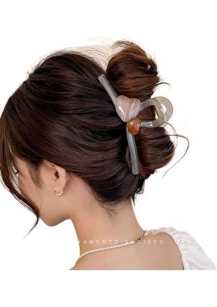 Moda Saç Plakası Köpekbalığı Klipsi (Yurt Dışından)