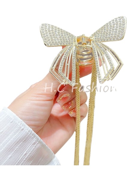 Bükülmüş Klips Başın Arkası Plaka Saç Tek Klips (Yurt Dışından)