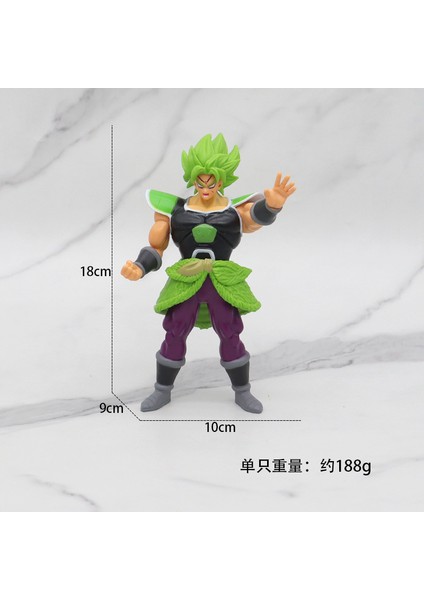 Animasyon Büyük Dragon Ball Sun Wukong Şekilli Kalıp Süsleme Gogeta Vegetto Saiyan (Yurt Dışından)