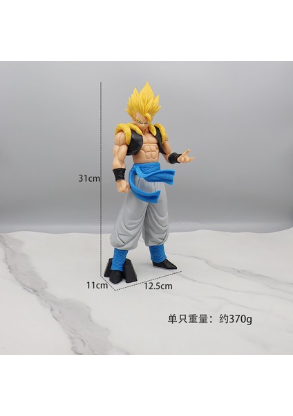 Animasyon Büyük Dragon Ball Sun Wukong Şekilli Kalıp Süsleme Gogeta Vegetto Saiyan (Yurt Dışından)