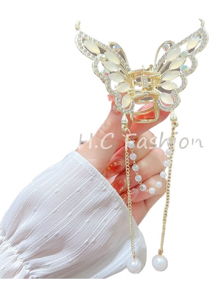 Bükülmüş Klips Başın Arkası Plaka Saç Tek Klips (Yurt Dışından)