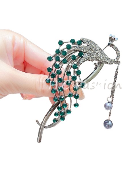 Bükülmüş Klips Başın Arkası Plaka Saç Tek Klips (Yurt Dışından)