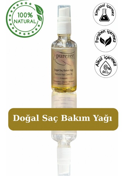 Doğal Saç Bakım Yağı 50 ml