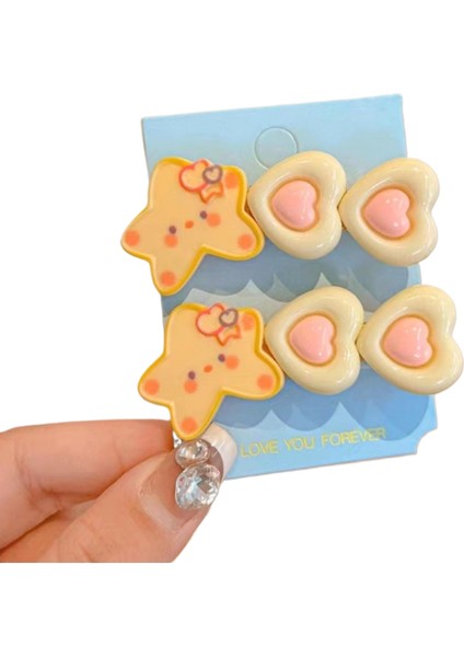 Dopamin Şeker Renkli Saç Tokası (Yurt Dışından)