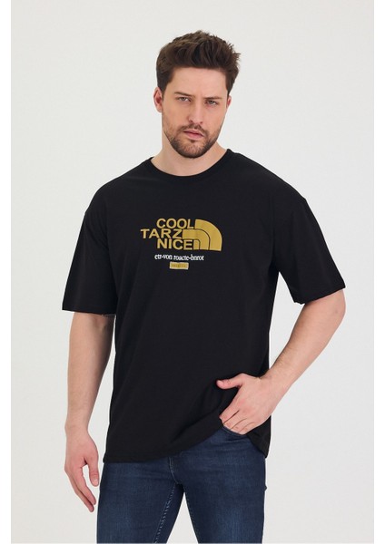 Bisiklet Yaka Oversize Ayıcık Baskılı Salaş Unisex T-Shirt fırsatları