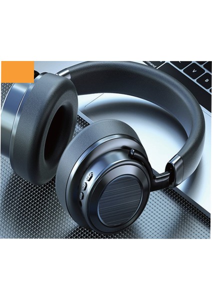 NT-HS09 Kablosuz Kulak Üstü Bluetooth Kulaklık (Siyah)