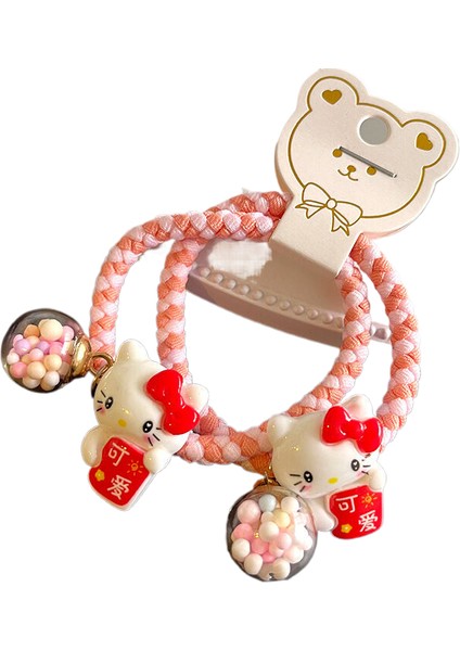 Hengshan Sanrio Sevimli Çizgi Film Çocuk Tarçın Köpek Kulomi Saç Halkası Saç Kemeri Kelime Kafa Ip Bağlı At Kuyruğu Taç Kadın Zarar Vermez (Yurt Dışından)