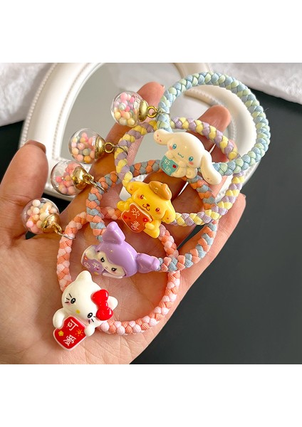Hengshan Sanrio Sevimli Çizgi Film Çocuk Tarçın Köpek Kulomi Saç Halkası Saç Kemeri Kelime Kafa Ip Bağlı At Kuyruğu Taç Kadın Zarar Vermez (Yurt Dışından) modelleri