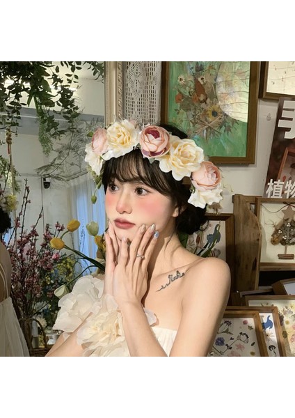 Hengshan Yapay Çelenk Başlığı, Kumaş, Güller, Gelin Çelenkleri, Orman Serisi, Süper Peri Tatil Fotoğrafçılığı, Fotoğraf Fotoğrafçılığı, Saç Aksesuarları (Yurt Dışından) fiyatları