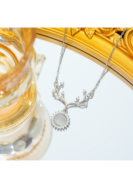 Çok Yönlü Internet Ünlü Kolyesi Üst Düzey Tasarım Zirkon Köprücük Kemiği Zincir Kolye (Yurt Dışından)