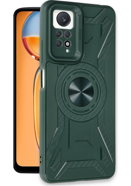 Xiaomi Redmi Note 12 Pro 4g Kılıf Lincoln Silikon - Koyu Yeşil Gnzrz