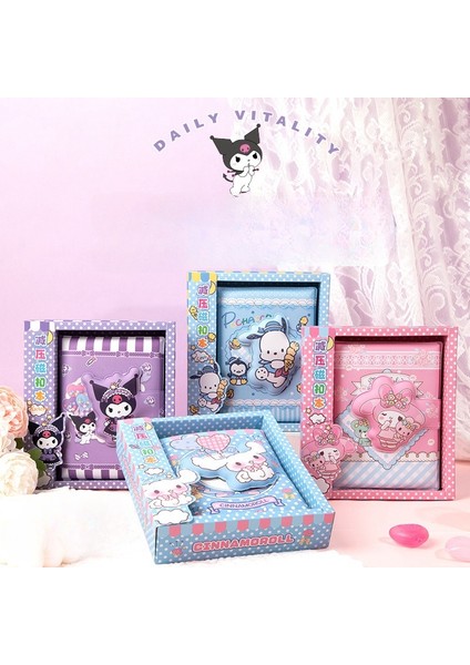 Sanrio Hello Kitty Kullanışlı Kitap Mymelody Kuromi Cinnamoroll Defter Sevimli Yapışkan Not Defteri Öğrenci Manyetik Klipsli Kitap (Yurt Dışından) fiyatları
