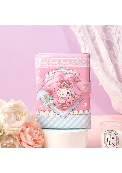 Sanrio Hello Kitty Kullanışlı Kitap Mymelody Kuromi Cinnamoroll Defter Sevimli Yapışkan Not Defteri Öğrenci Manyetik Klipsli Kitap (Yurt Dışından) fırsatları
