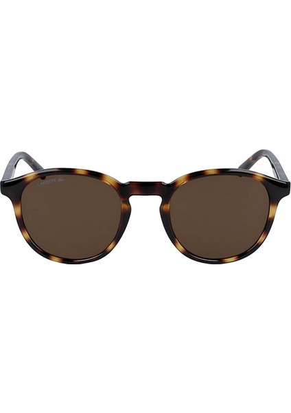 L 916S 214 50 Unisex Yuvarlak Kahverengi Kemik Güneş Gözlüğü fiyatları