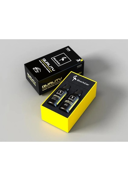 Storkcar 10H Nano Seramik Kaplama Seti 50ML + Seramik Öncesi Yüzey Temizleyici 50ML – Araç Boya Koruma ve Parlaklık modelleri