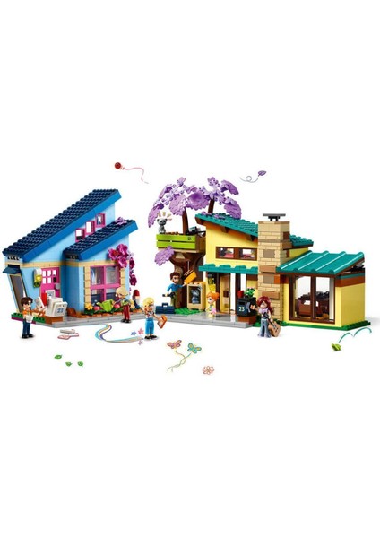 42620 Lego® Friends Olly ve Paisley'nin Aile Evleri 1126 Parça +7 Yaş