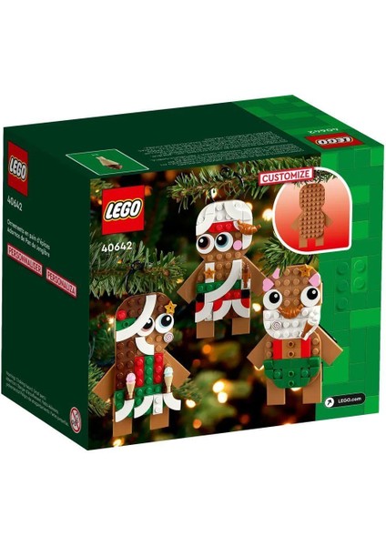 40642 LEGO Zencefilli Kurabiye Süsü 190 Parça +6 Yaş