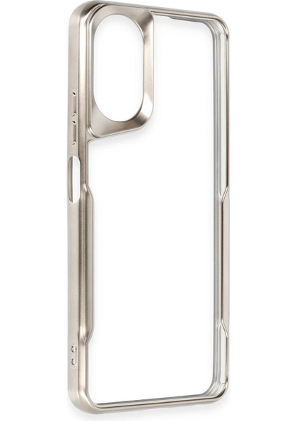 Realme 12 Lite Kılıf Boyi Silikon Kapak - Titan Gri Gnzrz