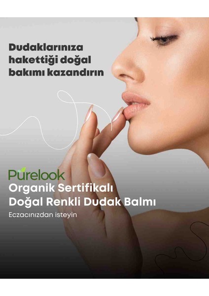 Renksiz Şeffaf Dudak Bakmı 5 ml (Organik)
