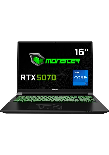 Tulpar T6 V3.4.5 Intel Core I7 13700HX 32 GB Ram 1 Tb SSD Rtx 5070 Windows 11 Home 16" Fhd+ 165 Hz Oyun Bilgisayarı