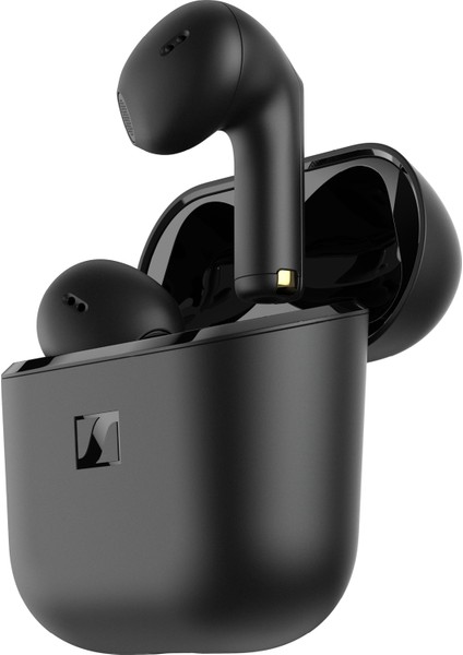 Accentum Open True Wireless 11 mm Dinamik Sürücü, 28 Saat Pil Ömrü, Ipx4 Su Sıçramalarına Dayanıklı, Kablosuz Kulak İçi Kulaklık – Siyah