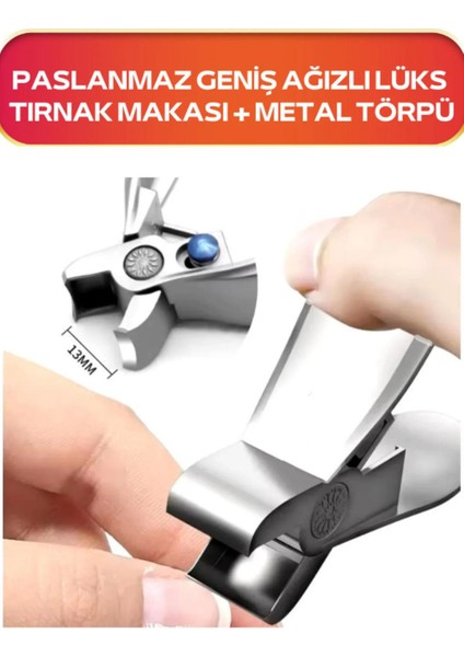 Ultra Geniş Ağızlı Paslanmaz Tırnak Makası ve Tırnak Törpüsü Set fiyatları