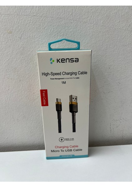 Kc-50 2.4 Hasır Micro To USB Kablo