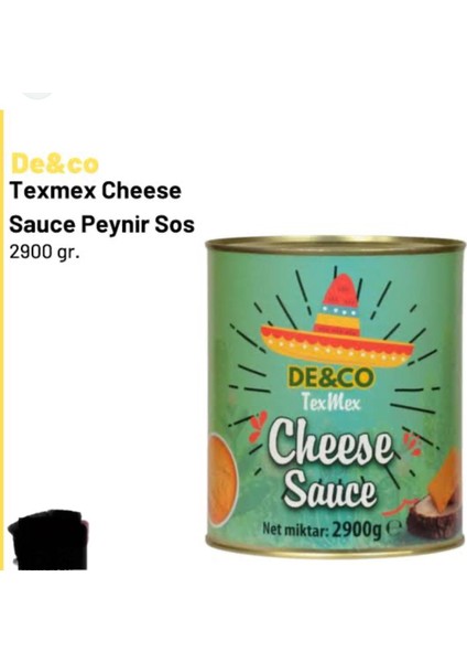 Texmex Cheddar Peynir Sos 2900 gr