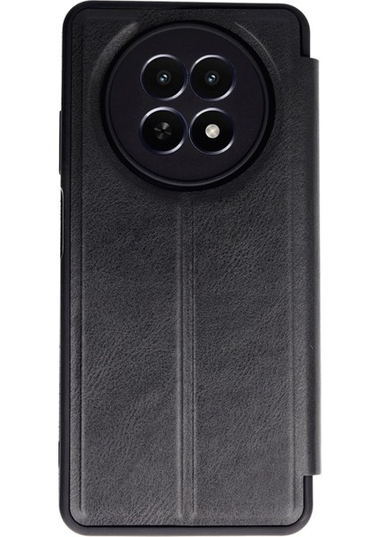 Realme 12 5g Kılıf Flip Cover - Siyah Gnzrz