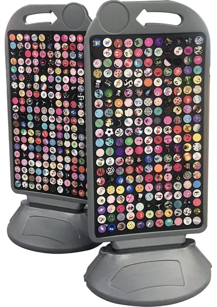 Kickstand Renkli Magsafe Stand - Siyah Gnzrz