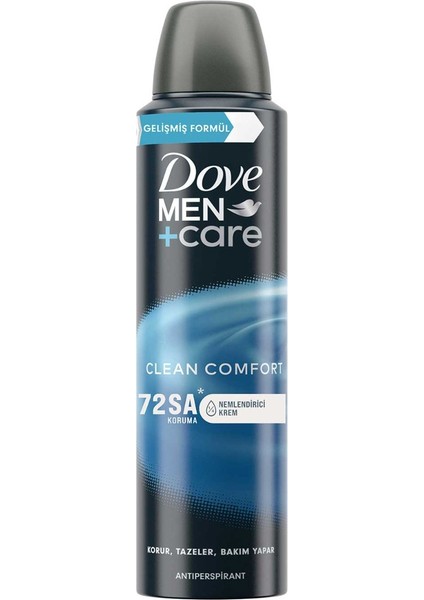 Men Care Clean Comfort Deodorant 72 Saat Koruma 150 ml