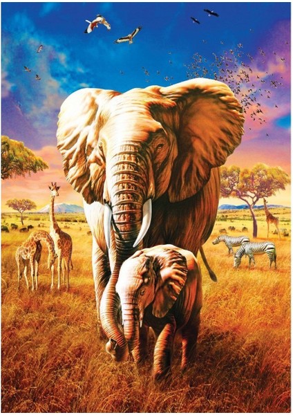 5204 Art Puzzle, Anne Fil 1000 Parça Puzzle