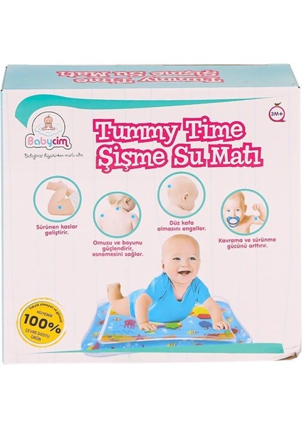 884C Tummy Time Şişme Su Matı -Birliktoys