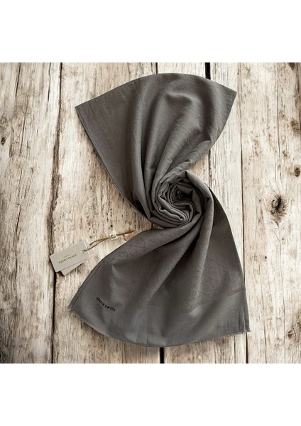 Koyu Gri Pierre Cardin Şal