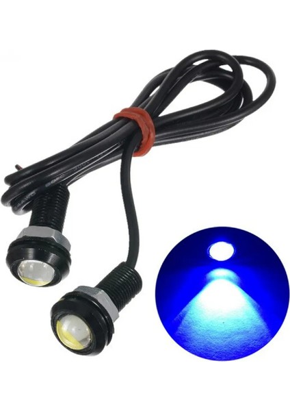 Motolider Motosiklet Kartal Gözü Ayna Altı Mavi Takım